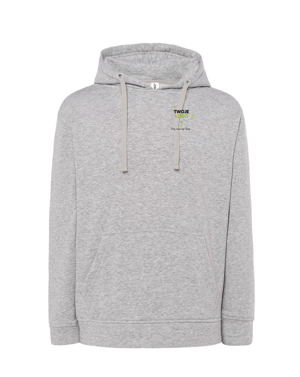 Bluza męska z haftem logo — bawełna z poliestrem 265 g · JHK JT SWKNG