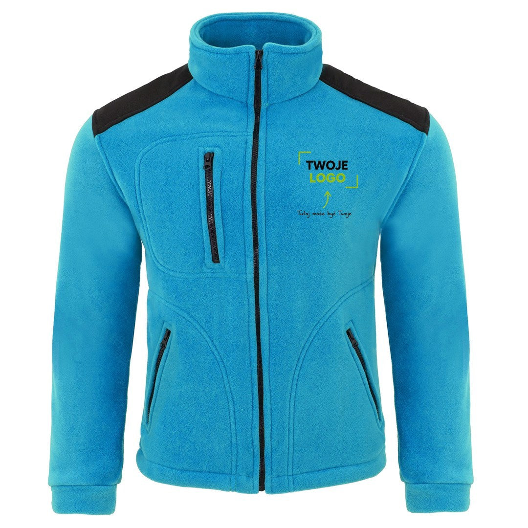 Polar męski z haftem logo — poliester 350 g · JHK FLRA 340