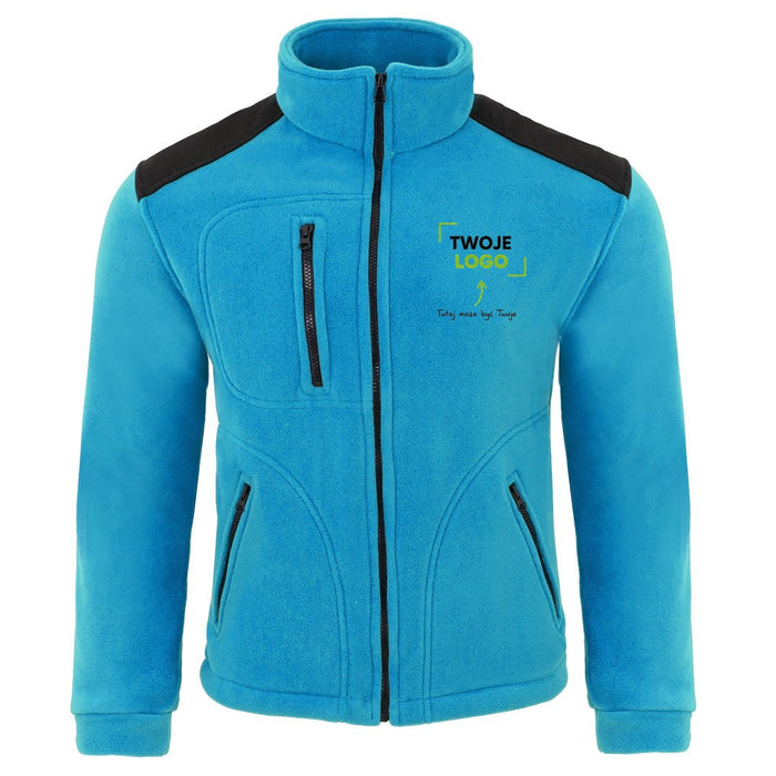 Polar męski z haftem logo — poliester 350 g · JHK FLRA 340