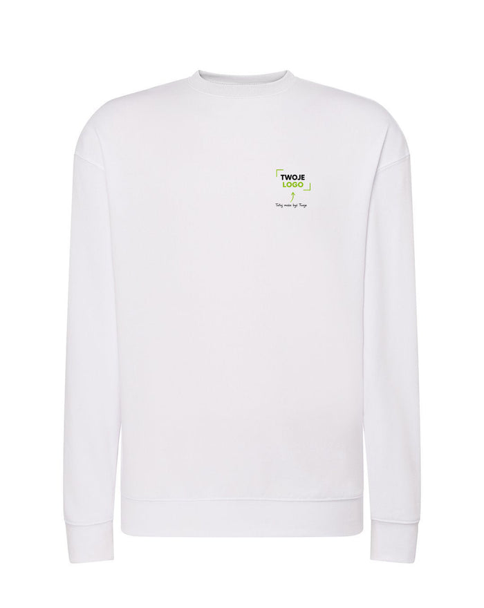 Bluza z haftem logo — bawełna z poliestrem 265 g · JHK JT SWCR