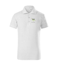 Pique Polo Free — biały