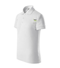 Pique Polo — biały