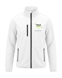 Kurtka softshell JT SOFTJAC — biały (3)