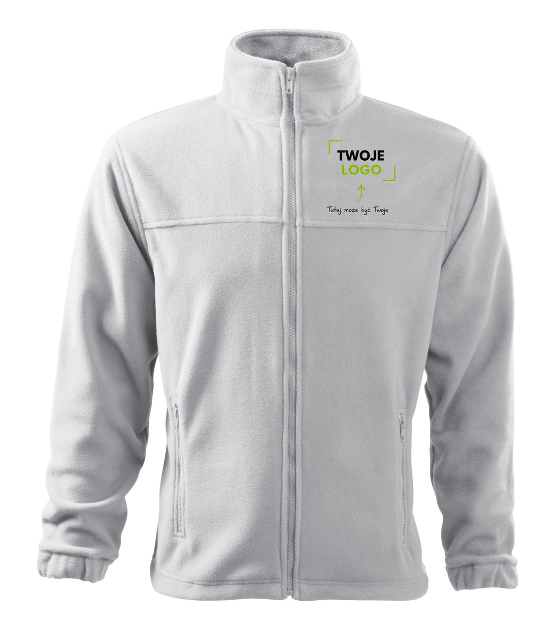 Polar męski z haftem logo — poliester 280 g · RIMECK Jacket