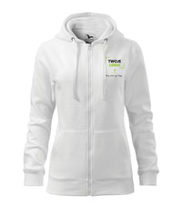 Trendy Zipper — biały