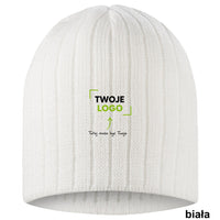 CZZIM BEANIE — biały