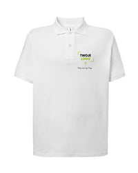 JT POLO — biały