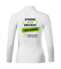 Pique Polo LS — biały (2)