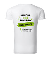 Slim Fit V-neck — biały (2)