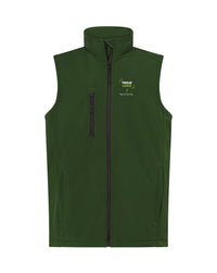 SOFT VEST — butelkowy zielony