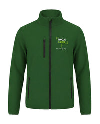 Kurtka softshell JT SOFTJAC — butelkowy zielony