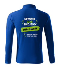 Pique Polo LS — chabrowy (2)