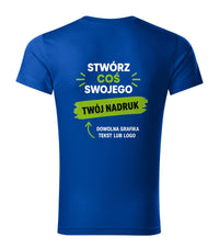 Slim Fit V-neck — chabrowy (2)