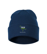 Beanie — ciemnoniebieski