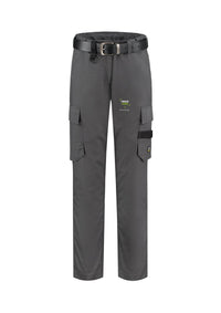 Work Pants Twill Women — ciemnoszary