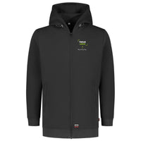 Hooded Sweat Jacket Washable 60°C — ciemnoszary