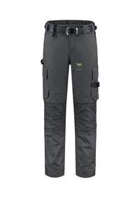 Work Pants Twill Cordura Stretch — ciemnoszary