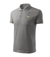 Pique Polo Free — ciemnoszary melanż