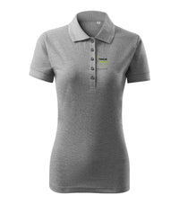 Pique Polo Free — ciemnoszary melanż