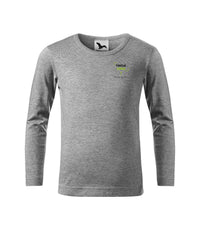 Fit-T LS — ciemnoszary melanż
