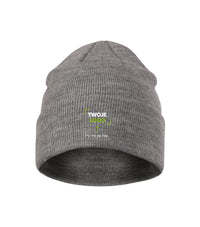 Beanie — ciemnoszary melanż