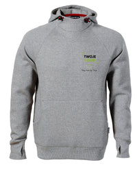 Vertex Hoodie — ciemnoszary melanż