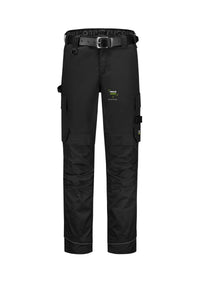 Work Pants Twill Cordura Stretch — czarny