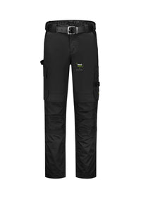 Work Pants Twill Cordura — czarny