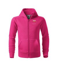 Trendy Zipper — czerwień purpurowa