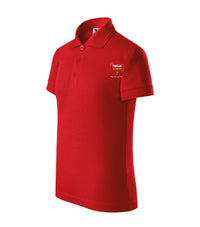 Pique Polo — czerwony