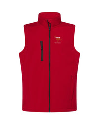SOFT VEST — czerwony