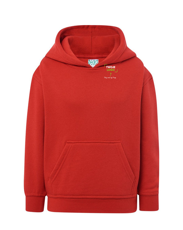 Bluza dziecięca z haftem logo — bawełna z poliestrem 290 g · JHK SWRK KNG