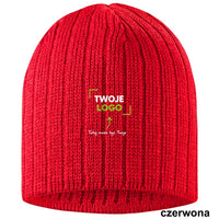 CZZIM BEANIE — czerwony