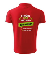 Pique Polo — czerwony (2)