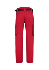 Work Pants Twill — czerwony (2)