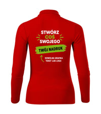 Pique Polo LS — czerwony (2)