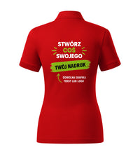 Resist Heavy Polo — czerwony (2)