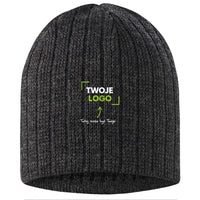 CZZIM BEANIE — Dark Gray Melange (2)