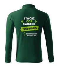 Pique Polo LS — dark green (2)