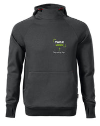 Vertex Hoodie — ebony gray
