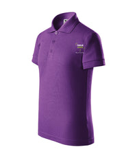 Pique Polo — fioletowy