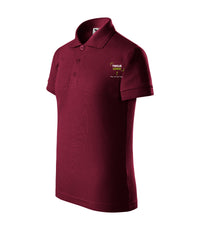 Pique Polo — garnet