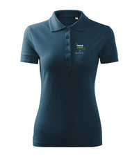 Pique Polo Free — granatowy