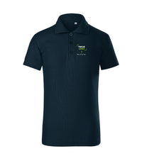 Pique Polo Free — granatowy