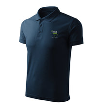 Pique Polo Free — granatowy