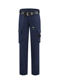 Work Pants Twill Women — granatowy