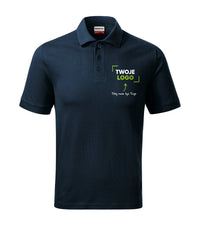 Resist Heavy Polo — granatowy (3)