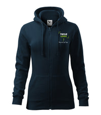 Trendy Zipper — granatowy