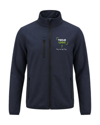 Kurtka softshell JT SOFTJAC — granatowy