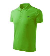 Pique Polo Free — green apple